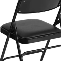 Flash Furniture 4 Pack HERCULES Series Curved Triple Braced & Double Hinged Upholstered Metal Folding Chair -Baxton Home Shop GUEST 209ff028 e4f1 4a96 93f8 9b8cd0a73054