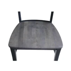 Set Of 2 Cosmo Roma Ladderback Chairs - International Concepts -Baxton Home Shop GUEST 2167da25 cefa 4e25 8de0 6e9dfa705bbb