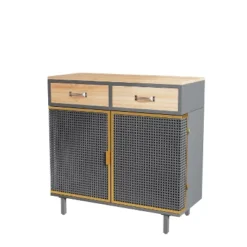 31.5" Modern Carbonized Bamboo Sideboard With 2 Drawers - ModernLuxe -Baxton Home Shop GUEST 22ceb117 424c 4d7c 8b90 13d41c3774cd