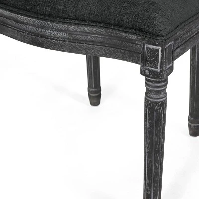 2pk Aquilla French Country Wood And Cane Upholstered Dining Chairs - Christopher Knight Home 9 2pk Aquilla French Country Wood And Cane Upholstered Dining Chairs - Christopher Knight Home - Image 7