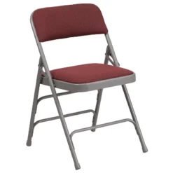 Flash Furniture 2 Pack HERCULES Series Curved Triple Braced & Double Hinged Fabric Upholstered Metal Folding Chair -Baxton Home Shop GUEST 2317c3af ae5b 4b62 8d20 c311e7b41f8b 1