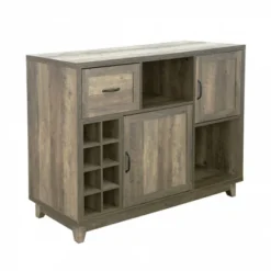 FC Design 52"W Sideboard Storage Cabinet With Wine Racks, Storage Cabinets, Drawer, Large Dining Server Cupboard Buffet Table 19 FC Design 52"W Sideboard Storage Cabinet With Wine Racks, Storage Cabinets, Drawer, Large Dining Server Cupboard Buffet Table -Baxton Home Shop GUEST 2463a8b6 32cf 4424 9a04 0fdcb9c38086