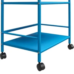 Cache Metal Rolling Cart Blue - Novogratz -Baxton Home Shop GUEST 25e44cf0 f6eb 47c8 88fb 068e97fc37ef