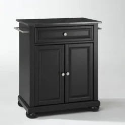Alexandria Black Granite Top Portable Kitchen Island/Cart - Crosley 18 Alexandria Black Granite Top Portable Kitchen Island/Cart - Crosley -Baxton Home Shop GUEST 27b9298b 8111 4ea6 bbda c9025c4f7cdd