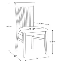 Set Of 2 Smythe Upholstered Chairs Black - Linon -Baxton Home Shop GUEST 28b067bf aaee 4e60 b349 025b9814b040