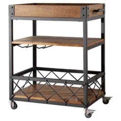 Ronay Bar Cart - Inspire Q -Baxton Home Shop GUEST 2a613e40 507b 407d bb5d 6e93a1253361