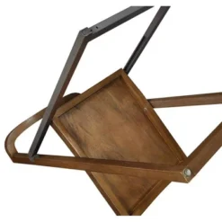 2pk Sydney Folding Chairs Wire Brush Chestnut - Boraam -Baxton Home Shop GUEST 2a699ec5 de44 4f95 8d9a 56c290caab8e