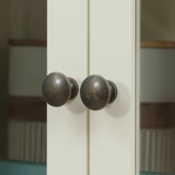 HOMCOM Freestanding Kitchen Pantry, 5-tier Storage Cabinet With Adjustable Shelves And Drawer For Living Room, Dining Room, Cream White -Baxton Home Shop GUEST 2adcfba2 e2cf 4b54 8554 aae6f075d926