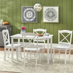 Set Of 2 Tiffany Cross Back Chairs - Buylateral 8 Set Of 2 Tiffany Cross Back Chairs - Buylateral -Baxton Home Shop GUEST 2b147f94 6ad4 4961 9261 493aa5980aab