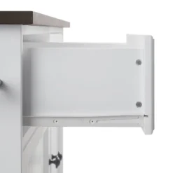 Shoreline Kitchen Island White/Dark Brown - Crosley 22 Shoreline Kitchen Island White/Dark Brown - Crosley -Baxton Home Shop GUEST 2d02de65 1853 44ed a81b 5018b9ef9776