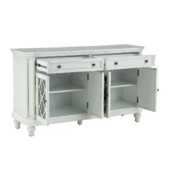 Jourdain 58'' Wide 2 Drawer Sideboard Cabinet With Wood Legs| KARAT HOME -Baxton Home Shop GUEST 2fb2c730 f34c 4489 abed 76869a29596d