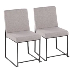Set Of 2 High Back Fuji Dining Chairs -Baxton Home Shop GUEST 2fff11a5 3a25 4412 882a 71191be107c4
