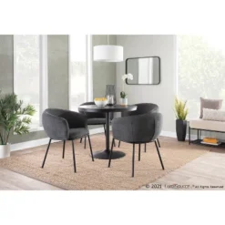 Ashland Contemporary Dining Chair - LumiSource -Baxton Home Shop GUEST 30736e81 066d 4ae5 93b4 49ed26389b00