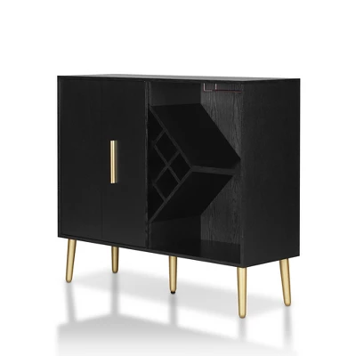 Miko Wine Cabinet Galaxy Black - HOMES: Inside + Out 4 Miko Wine Cabinet Galaxy Black - HOMES: Inside + Out - Image 2