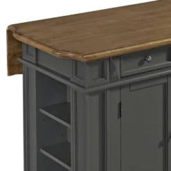 Americana Kitchen Island With Drop Leaf Top Gray - Homestyles -Baxton Home Shop GUEST 31c2b395 2276 44aa a15c fe8d95e5cae1