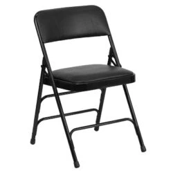 Flash Furniture 4 Pack HERCULES Series Curved Triple Braced & Double Hinged Upholstered Metal Folding Chair -Baxton Home Shop GUEST 338c642e 7050 440a 844c c3753856d527