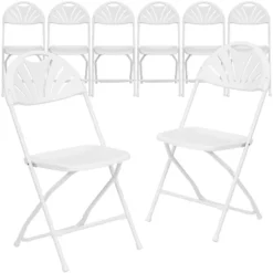 Emma And Oliver 8 Pack. 650 Lb. Capacity Plastic Fan Back Folding Chair -Baxton Home Shop GUEST 33fd154b 800d 48ec 9746 8760f2feecbd 1