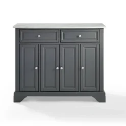 Avery Kitchen Island Gray - Crosley