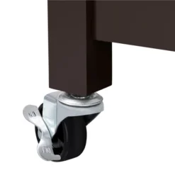 Yaheetech Rolling Kitchen Island Microwave Oven Stand With 3 Shelves And Worktop -Baxton Home Shop GUEST 35080dfd 64e8 44d9 a6d3 0adf64bc4be4