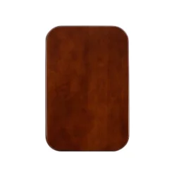 Grant Tray Tables Dark Cherry/Chrome - Powell Company -Baxton Home Shop GUEST 3573bd6e e88b 42e9 ac3e 6dc5ce071f01