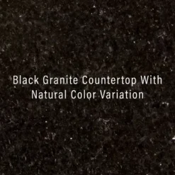 Cambridge Granite Top Portable Kitchen Island/Cart Cherry/Black - Crosley -Baxton Home Shop GUEST 35f73674 1a02 4603 8162 a8d381c8fc47