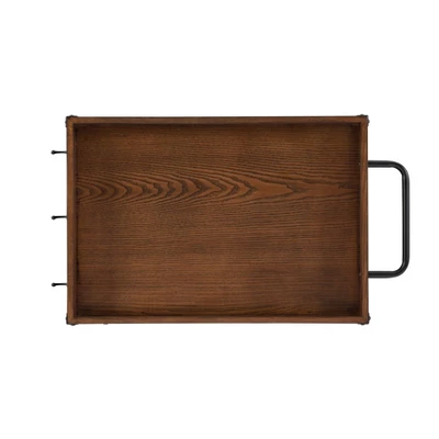 Austin Kitchen Cart Metal/Wood - Linon 8 Austin Kitchen Cart Metal/Wood - Linon - Image 6