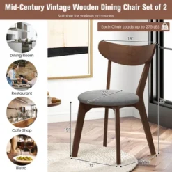 Set Of 2 Dining Chair Upholstered Curved Back Side Chair With Solid Wooden Legs 14 Set Of 2 Dining Chair Upholstered Curved Back Side Chair With Solid Wooden Legs -Baxton Home Shop GUEST 380fb01b e9a1 4e18 acd5 2edcc26b84a5