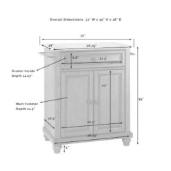 Cambridge Granite Top Portable Kitchen Island/Cart Black/Gray - Crosley -Baxton Home Shop GUEST 382676b8 eedf 4bfa b238 7d22cb22f943 1