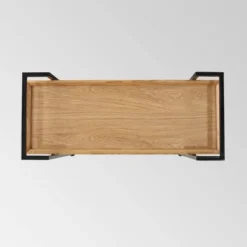 Gerard Industrial Wooden Bar Cart - Christopher Knight Home -Baxton Home Shop GUEST 3874d6f4 24e6 4ae7 90ef 059952e679e2