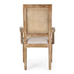 Set Of 2 Maria French Country Wood And Cane Upholstered Dining Chairs - Christopher Knight Home -Baxton Home Shop GUEST 38cd8534 5bcf 44c1 a5d0 86e79b467e9f