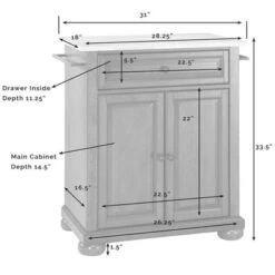 Wood Solid Black Granite Top Kitchen Island In Black - Pemberly Row -Baxton Home Shop GUEST 3a2d6d7b b409 44c0 b694 cf18e828372e