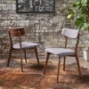 Set Of 2 Chazz Mid-Century Dining Chair - Christopher Knight Home 1 Set Of 2 Chazz Mid-Century Dining Chair - Christopher Knight Home -Baxton Home Shop GUEST 3b4d3c7d 9ec5 42ec 8bae d74a6ea7da5e
