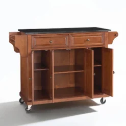 Full Size Granite Top Kitchen Cart - Crosley -Baxton Home Shop GUEST 3c20a490 0b8f 4ce2 b4bf d39208b354be