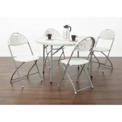 Plastic Folding Chair Light Gray - OSP Home Furnishings -Baxton Home Shop GUEST 3c3c6b29 837f 4e5a abfa dd5e856c46fa