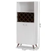 Baxton Studio Serafino And Walnut Finished Wood Wine Cabinet White/Brown - BaxtonStudio -Baxton Home Shop GUEST 3c7d6628 b507 4f23 baba a21dedf871bb