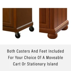 Alexandria Wood Top Full Size Kitchen Island/Cart - Crosley -Baxton Home Shop GUEST 3cf178d2 0c35 41ac b3db 0ea03aa9d2ea