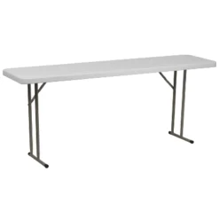 Flash Furniture 6-Foot Plastic Folding Training Table -Baxton Home Shop GUEST 3d2e0689 1058 4bc0 9088 3bd69a4f4c2d