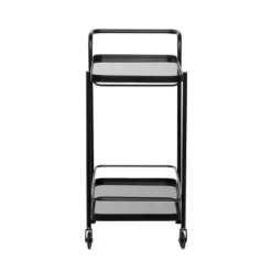 Contemporary Metal Bar Cart Black - Olivia & May -Baxton Home Shop GUEST 3db1d713 1fe8 4820 858f 0e9f3d46eb85