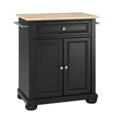 Alexandria Wood Top Portable Kitchen Island/Cart - Crosley -Baxton Home Shop GUEST 3e504193 bb05 4d3d a0b1 6709a6d0c9f2