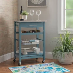 Clarke Kitchen Cart - Linon -Baxton Home Shop GUEST 3e83fb10 bbac 4d64 ba36 733890709fbf
