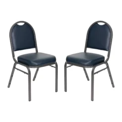 2pk Premium Vinyl Upholstered Stack Chair - Hampden Furnishings -Baxton Home Shop GUEST 3efdeafc 8556 4c4a b54a bf9010b3e6e2