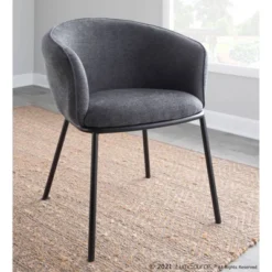 Ashland Contemporary Dining Chair - LumiSource -Baxton Home Shop GUEST 3f2e5d84 645f 43e3 8ec2 7b1907b39094