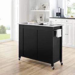 Full Savannah Stainless Steel Top Kitchen Island Cart - Crosley -Baxton Home Shop GUEST 3fa517e2 4ef3 407d aefd 96f91c0ed0a0