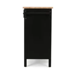 Byway Contemporary Kitchen Cart With Wheels Black/Natural - Christopher Knight Home 23 Byway Contemporary Kitchen Cart With Wheels Black/Natural - Christopher Knight Home -Baxton Home Shop GUEST 3fba8a50 be48 4b3e a424 f99e40a00221