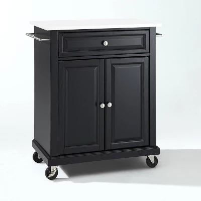 Compact Granite Top Kitchen Cart - Crosley 9 Compact Granite Top Kitchen Cart - Crosley - Image 7