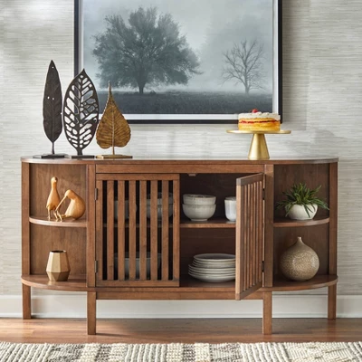 Mons Buffet Walnut - Lifestorey 4 Mons Buffet Walnut - Lifestorey - Image 2