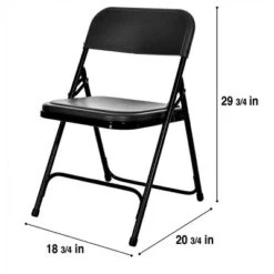Set Of 4 Premium Resin Plastic Folding Chairs - Hampden Furnishings -Baxton Home Shop GUEST 4270608e 2e13 4a3d 83b0 752fe45978e9