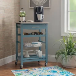Clarke Kitchen Cart - Linon -Baxton Home Shop GUEST 43759889 1de5 4e3c 8060 06e185be94f1