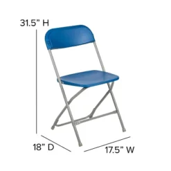 Emma And Oliver 650 Lb. Capacity Premium Home And Event Plastic Folding Chair (4 Pack) -Baxton Home Shop GUEST 43fcfabe 1293 4385 b2b2 fc1c273ff092