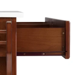 Lafayette Granite White Top Full Size Kitchen Island/Cart Mahogany - Crosley 18 Lafayette Granite White Top Full Size Kitchen Island/Cart Mahogany - Crosley -Baxton Home Shop GUEST 4426a015 86ff 4e86 a0b3 a4f06db2a6f1